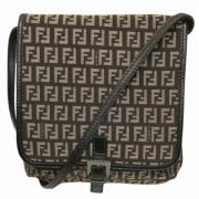 Pre-owned Canvas fendi-bags Fendi Vintage , Brown , Dames