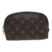 Pre-owned Canvas louis-vuitton-bags Louis Vuitton Vintage , Brown , Da...