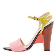 Pre-owned Leather sandals Fendi Vintage , Multicolor , Dames