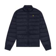 Gewatteerde jas met opstaande kraag Lyle & Scott , Blue , Heren