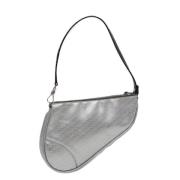 Pre-owned Canvas pouches Dior Vintage , Gray , Dames