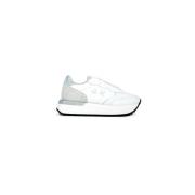 Ally PU Sneakers Sun68 , White , Dames