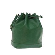 Pre-owned Leather louis-vuitton-bags Louis Vuitton Vintage , Green , D...