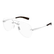 Mode Bril SL 745 Zwart Saint Laurent , Gray , Unisex