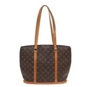 Pre-owned Canvas totes Louis Vuitton Vintage , Brown , Dames