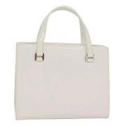 Pre-owned Fabric handbags Burberry Vintage , White , Dames