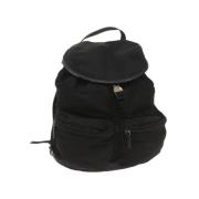 Pre-owned Nylon backpacks Prada Vintage , Black , Dames