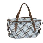 Pre-owned Nylon handbags Burberry Vintage , Blue , Dames