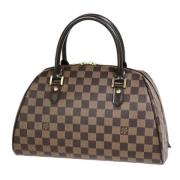 Pre-owned Canvas handbags Louis Vuitton Vintage , Brown , Dames