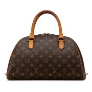 Pre-owned Canvas handbags Louis Vuitton Vintage , Brown , Dames