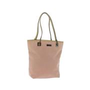 Pre-owned Canvas gucci-bags Gucci Vintage , Pink , Dames