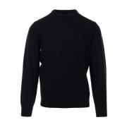 Blauwe Essential Patch Crew Sweater Barbour , Blue , Heren