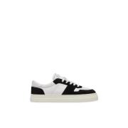 Bicolor Leren Studio Sneakers D.a.t.e. , Multicolor , Heren