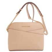 Pre-owned Leather totes Michael Kors Pre-owned , Beige , Dames