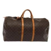 Pre-owned Canvas louis-vuitton-bags Louis Vuitton Vintage , Brown , Da...