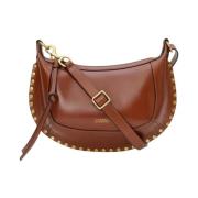 Cognac Leren Schoudertas Oskan Moon-Ga Isabel Marant , Brown , Dames