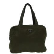 Pre-owned Nylon prada-bags Prada Vintage , Green , Dames