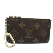 Pre-owned Canvas wallets Louis Vuitton Vintage , Brown , Dames