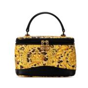 Pre-owned Plastic handbags Versace Pre-owned , Yellow , Dames