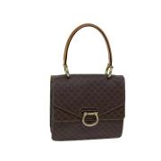 Pre-owned Canvas handbags Celine Vintage , Brown , Dames