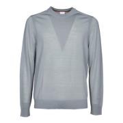 Groene Merinowol Ronde Hals Trui PS By Paul Smith , Green , Heren