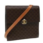 Pre-owned Leather celine-bags Celine Vintage , Brown , Dames