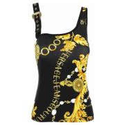 Top Versace Jeans Couture , Black , Dames