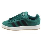 Retro-geïnspireerde Campus Sneakers Groen/Zwart Adidas , Green , Heren