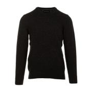 Zwarte Sweater Tisbury Crew Barbour , Black , Heren