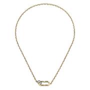 Link to Love kettingketting in geel en wit goud Gucci , Yellow , Dames