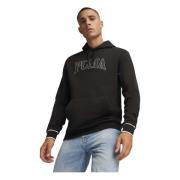 Squad Hoodie Puma , Black , Heren