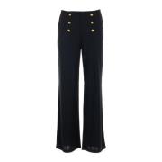 Lauren Broek Blauw Ralph Lauren , Blue , Dames