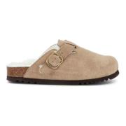 Donker Beige FAE Nieuwe Schoenen Scholl , Beige , Dames