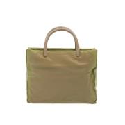 Pre-owned Nylon handbags Prada Vintage , Green , Dames