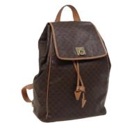 Pre-owned Leather backpacks Celine Vintage , Brown , Dames