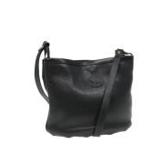 Pre-owned Leather gucci-bags Gucci Vintage , Black , Dames