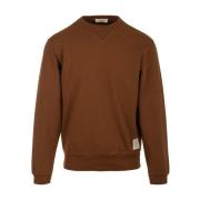 Bruine Sweaters Benito F Stijl Tela Genova , Brown , Heren