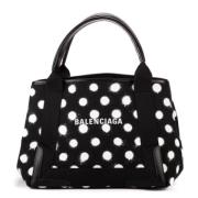 Pre-owned Canvas handbags Balenciaga Vintage , Black , Dames