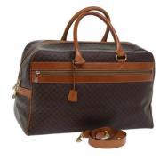 Pre-owned Canvas celine-bags Celine Vintage , Brown , Dames