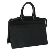 Pre-owned Leather louis-vuitton-bags Louis Vuitton Vintage , Black , D...