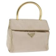 Pre-owned Nylon prada-bags Prada Vintage , Beige , Dames