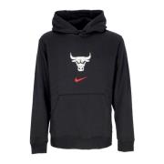 Chicago Bulls City Edition Hoodie Nike , Black , Heren