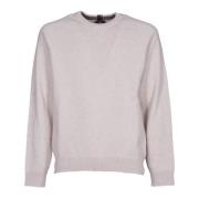 Off White Wollen Trui Ronde Hals PS By Paul Smith , Beige , Heren