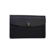 Pre-owned Leather louis-vuitton-bags Louis Vuitton Vintage , Black , D...