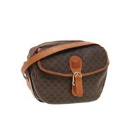 Pre-owned Canvas celine-bags Celine Vintage , Brown , Dames