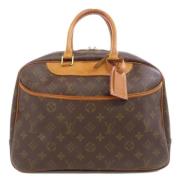 Pre-owned Canvas handbags Louis Vuitton Vintage , Brown , Dames