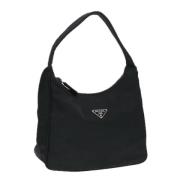 Pre-owned Nylon handbags Prada Vintage , Black , Dames