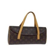 Pre-owned Canvas handbags Louis Vuitton Vintage , Brown , Dames