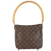 Pre-owned Canvas handbags Louis Vuitton Vintage , Brown , Dames