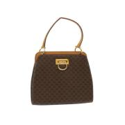 Pre-owned Canvas handbags Celine Vintage , Brown , Dames